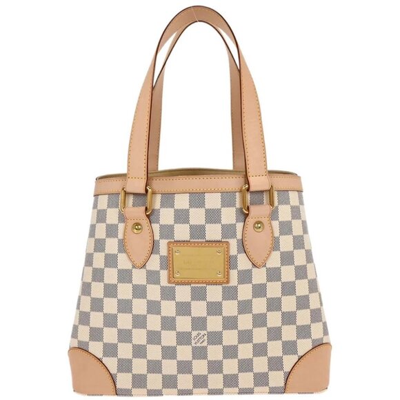 Louis Vuitton Damier Azur Hampstead PM Tote Handbag - Picture 1 of 10